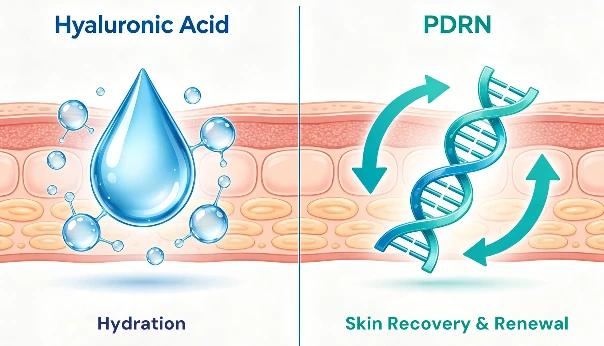 PDRN vs Hyaluronic Acid PDRN vs Hyaluronic Acid